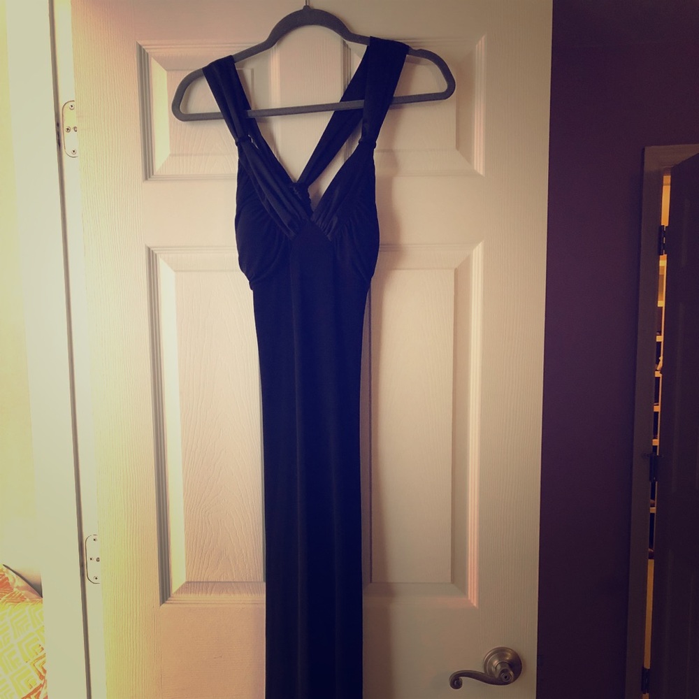 Black formal dress